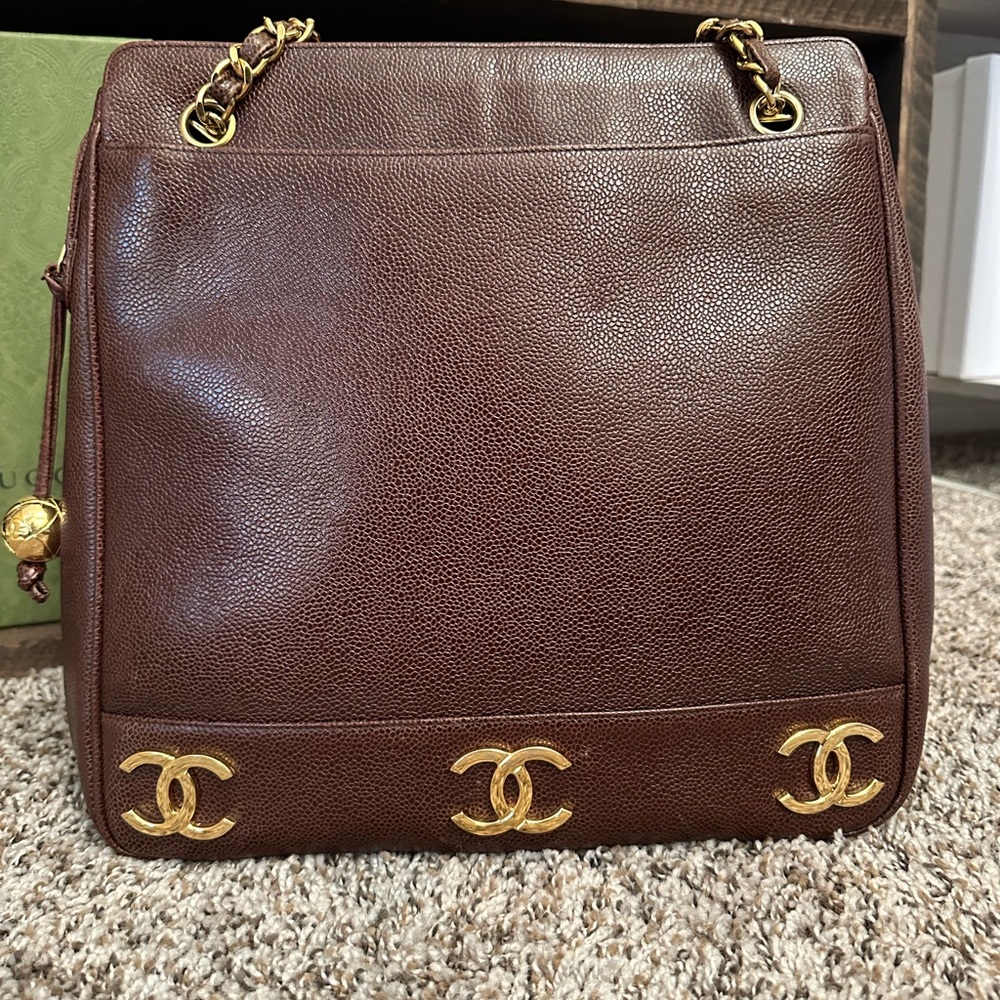 Vintage Chanel tote